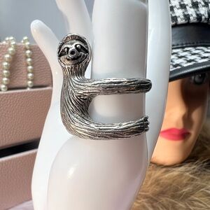 Get a Grip Sloth Finger Ring Cute Women's Jewelry